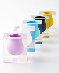 Jonathan Adler Bel Air Mini White Vase