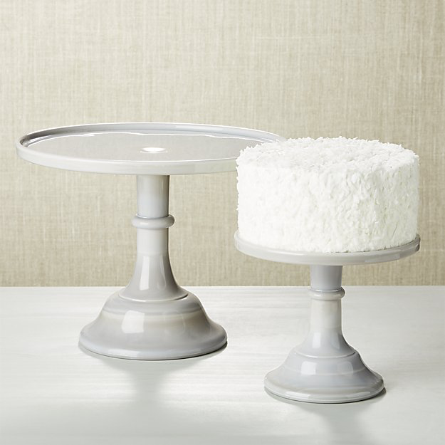 Mosser Marble Cake Stand with Glass Cover