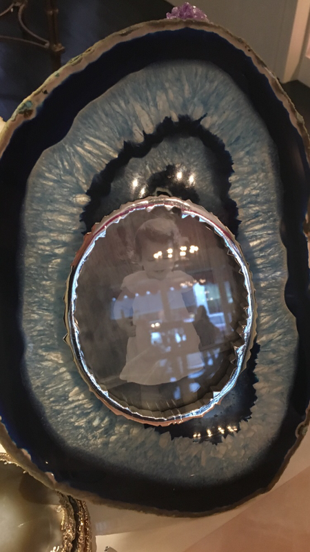 Rablabs/Anna New York - Agate and Sterling Frame