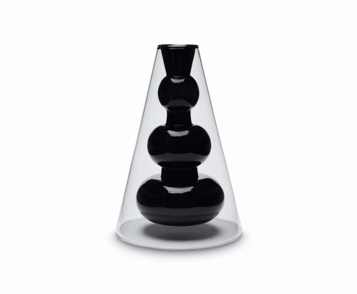 Pair Black Vases purchased