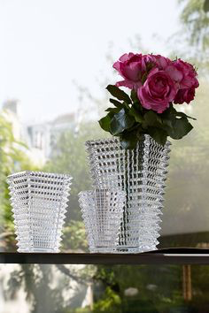 Baccarat Small Rectangular Eye Vase