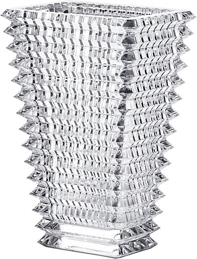 Baccarat Rectangular Eye Vase PURCHASED