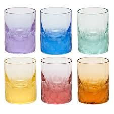 Moser Crystal Pebbles Set 6 Shot Glasses PURCHASED