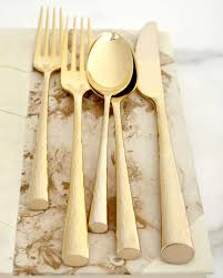 Lenox Imperial Caviar Gold Flatware  14 place settings Purchased