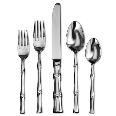 Ricci Bamboo Stainless Steel Flatware