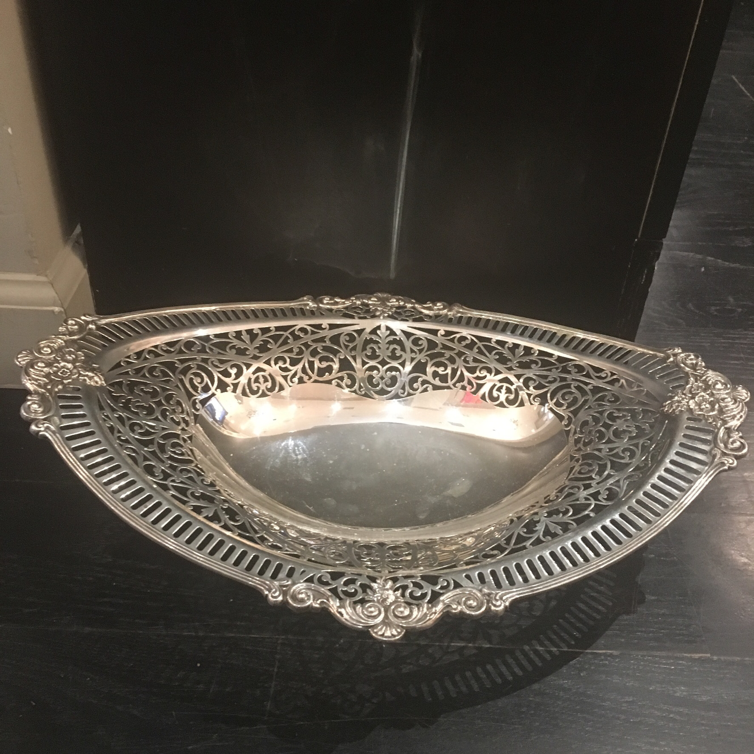 Gorham  Estate Silver Bread Basket