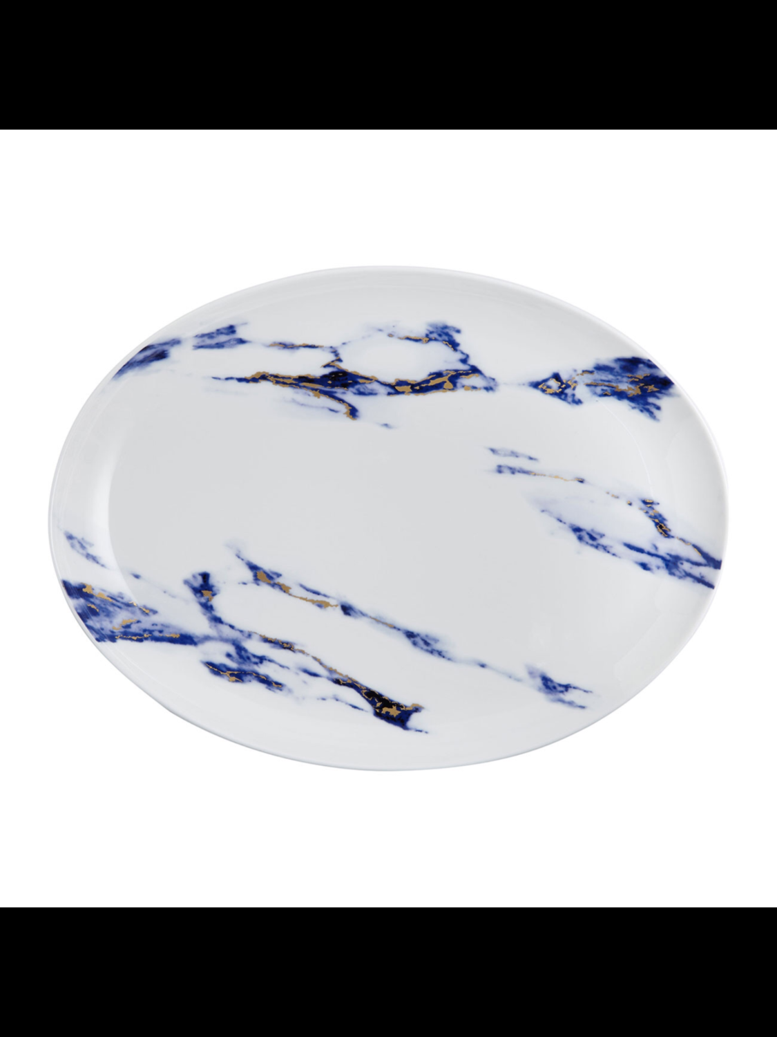 Prouna Marble Azure 14” Platter PURCHASED