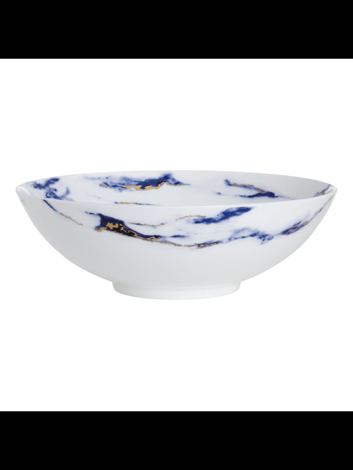 Prouna Marble Azure Serving Bowl