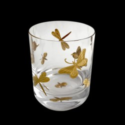 Artel- 6 Butterfly Gilded Shot Glasses PURCHASED