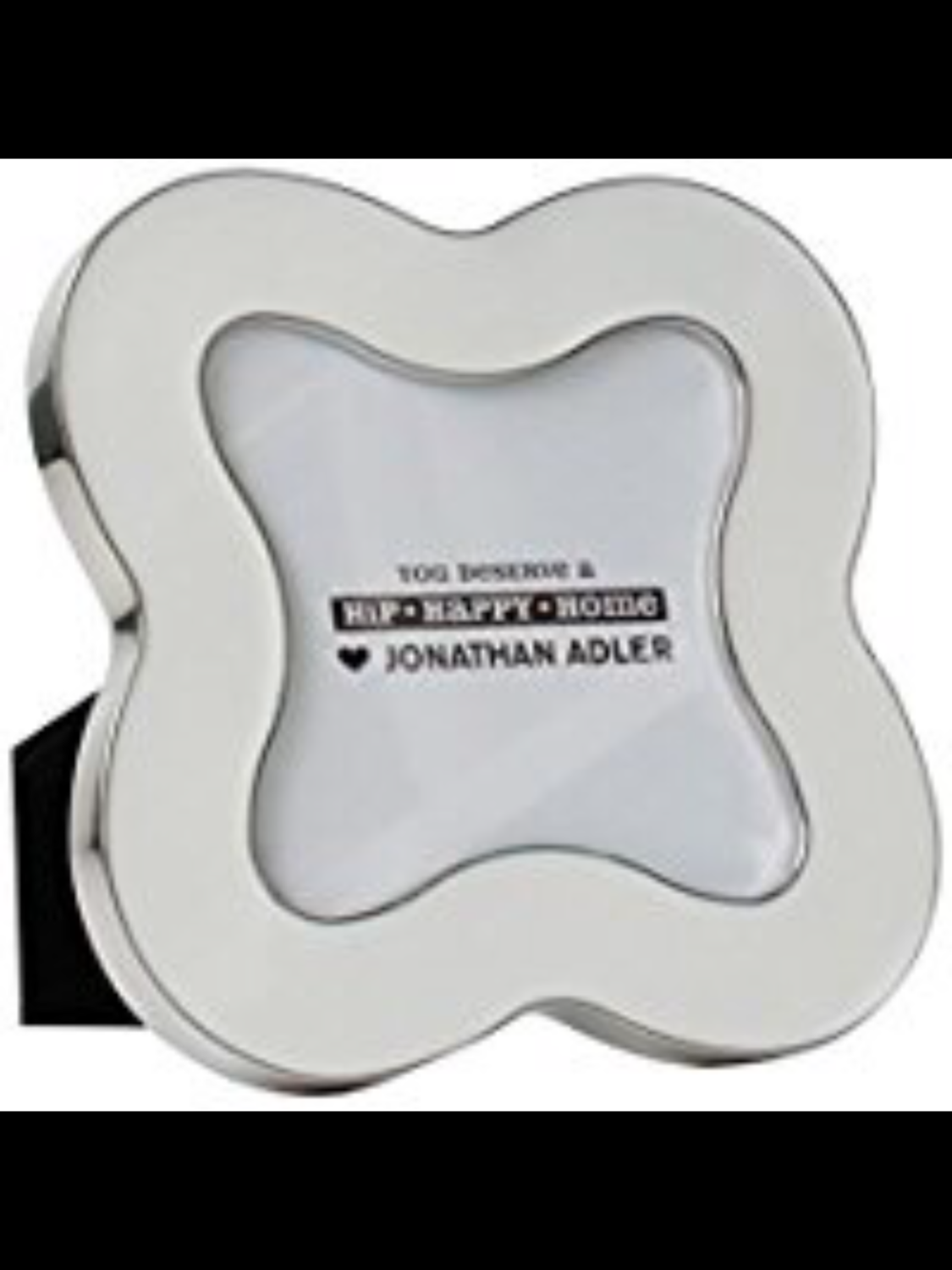 Jonathan Adler Enamel 1 Black Enamel Frame $54 1 White Enamel Frame $54