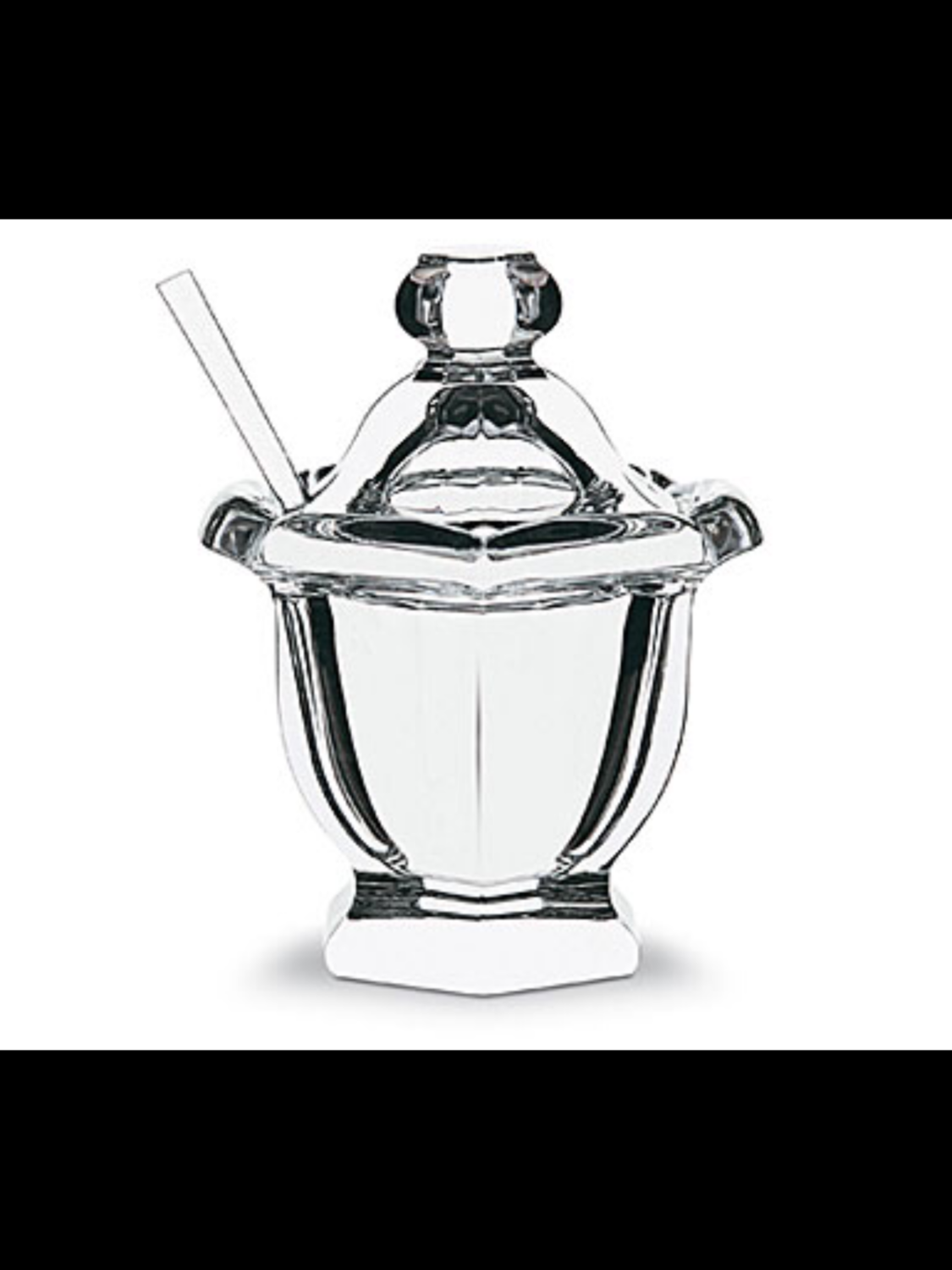 Baccarat Crystal Small Jam Jar PURCHASED