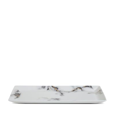 Prouna Marble Venice Fog 13 Inch Platter 
