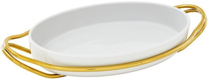 Sambonet New Living Gold Oval  Oven to Table Purchased