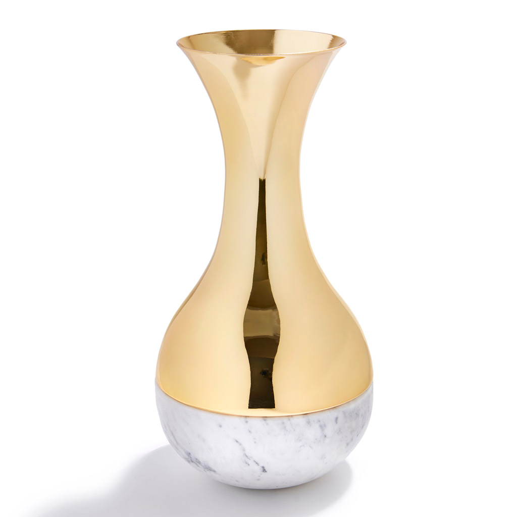 Rablabs Pr Dual Gold and Marble Vase