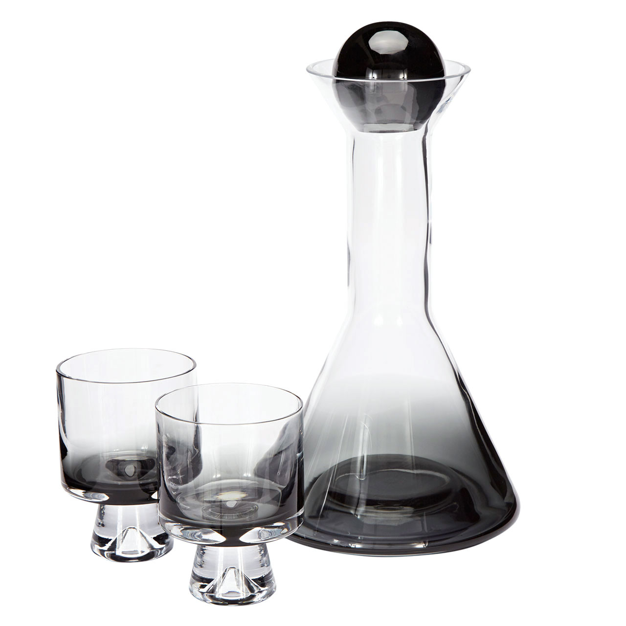 Tom Dixon Decanter with Two Matching Tumblers PURCHASED