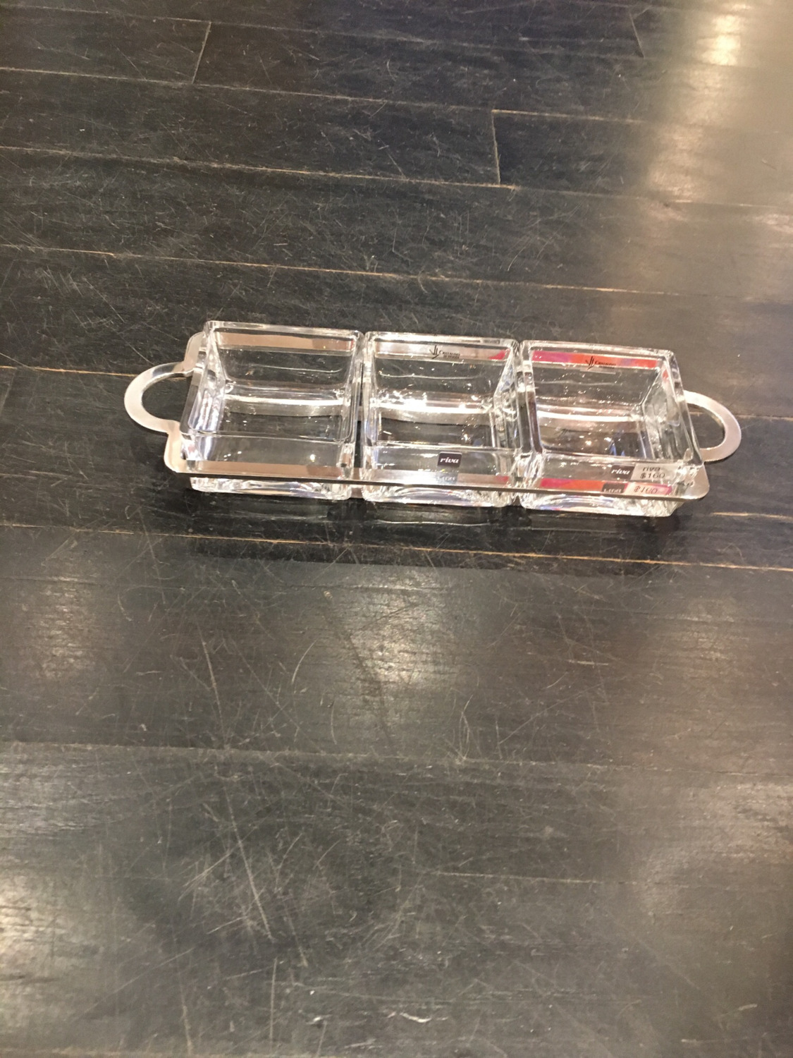 Riva 3 Section Dip Dishes