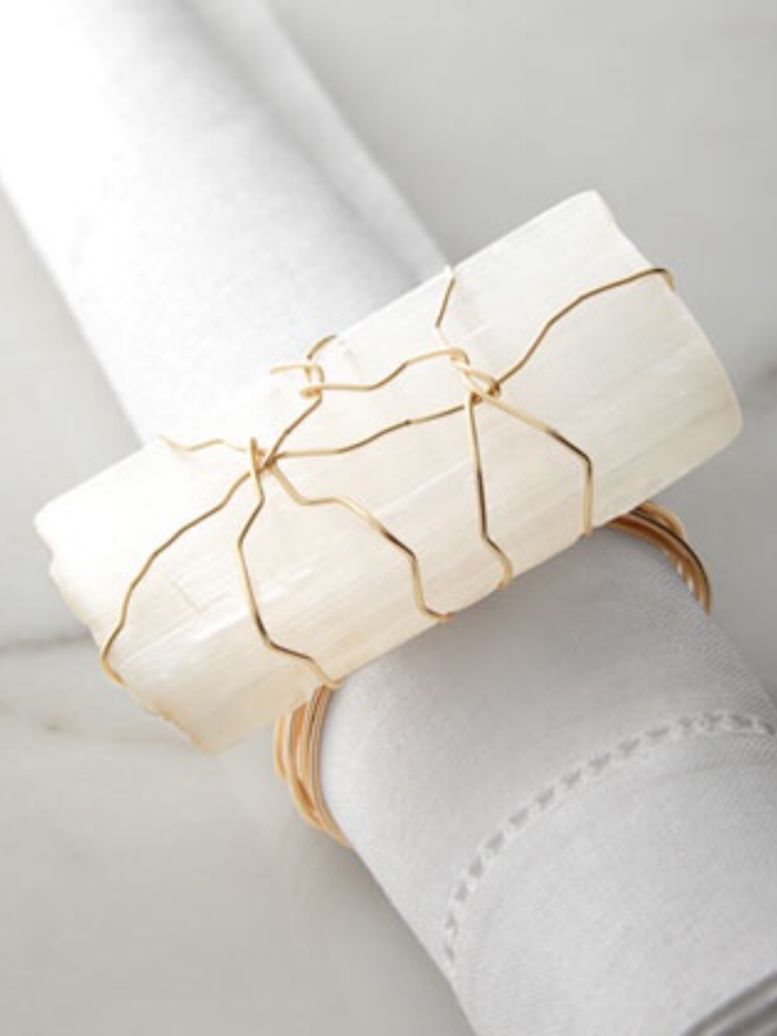 Crystal 12 Napkin Rings 2 Sold  Needs 10