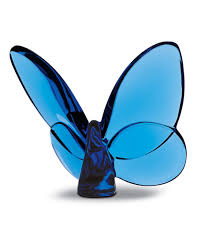 Baccarat Crystal Blue Butterfly PURCHASED