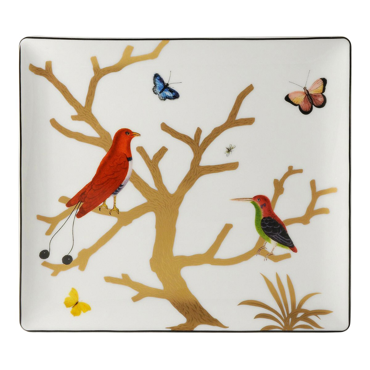 Bernardaud Aux Oiseax Rectangular Tray