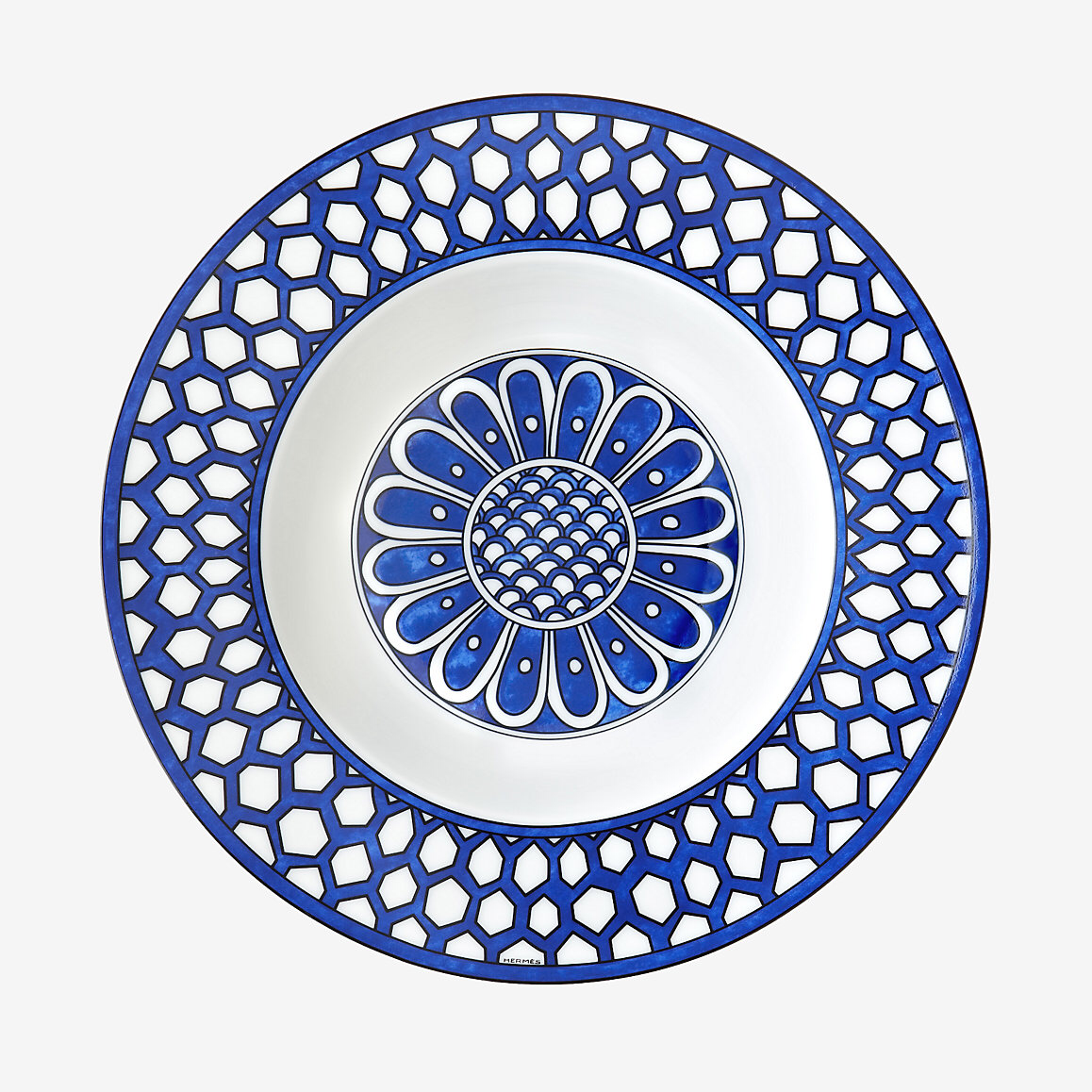 Bleus D’Ailleurs 16 Soup Plates (Call 917.776.6822 for Code)