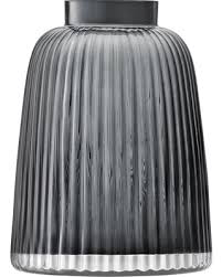 Lsa Black Pleat Vase PURCHASED