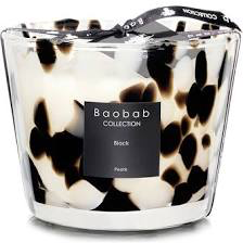 Baobab Pearls Black Candle PURCHASED