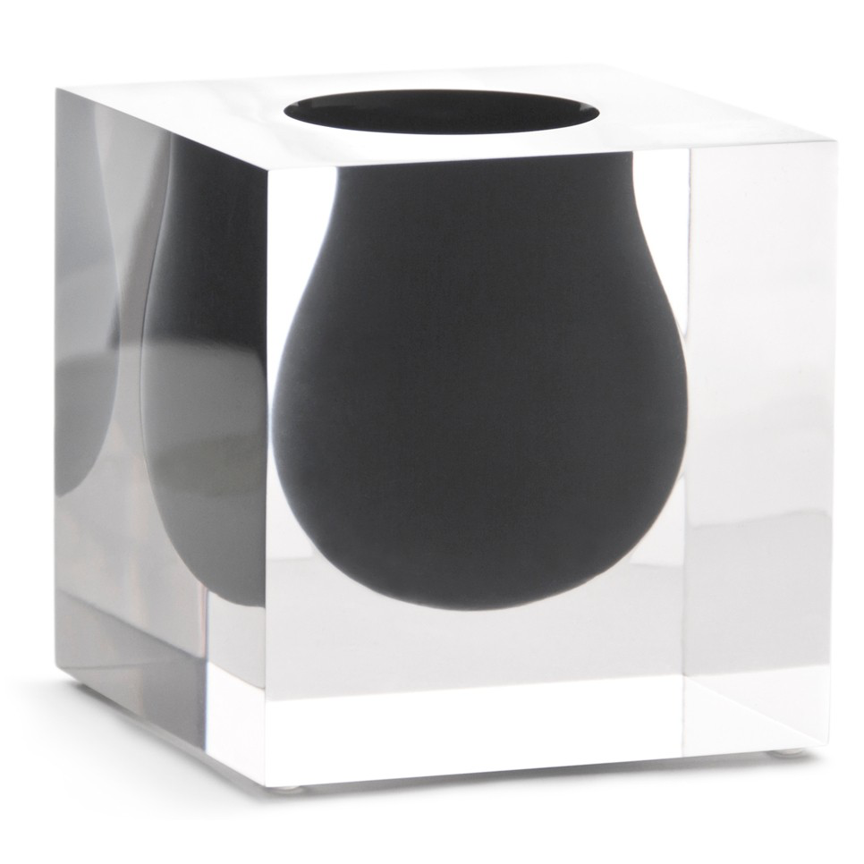 Jonathan Adler Bel Air Black Mini Vase