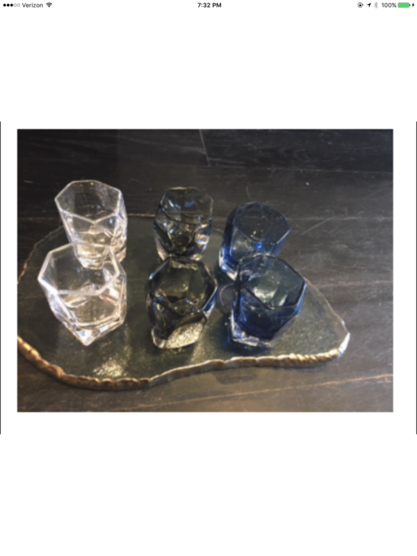 Nouvel 6 Shot Glasses (not including tray)
