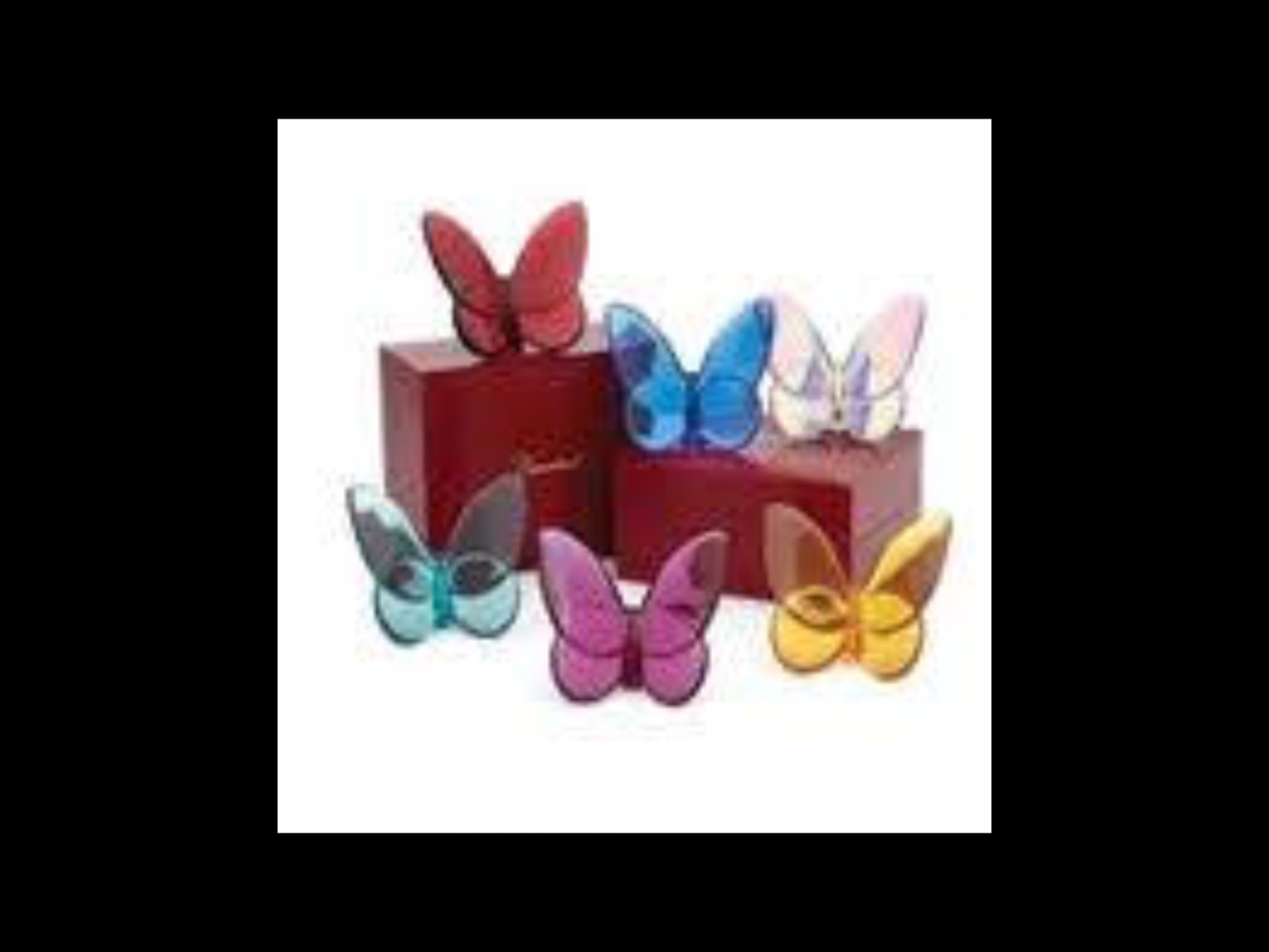 Baccarat Crystal Butterfly Irridescent PURCHASED