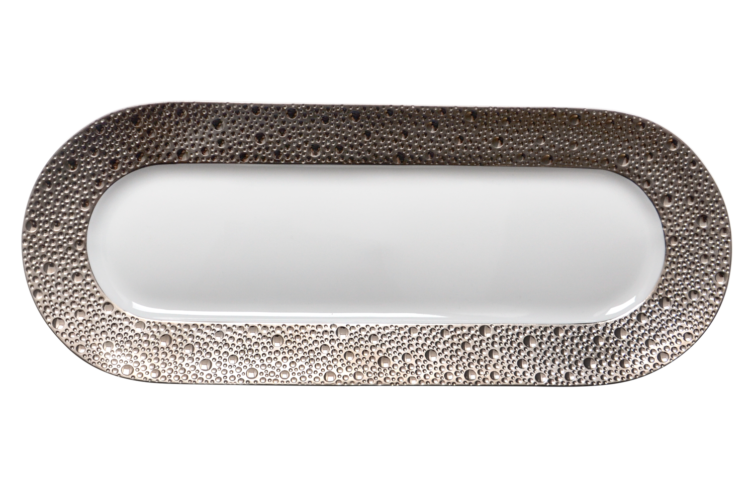Bernardaud Ecume Silver Platter 