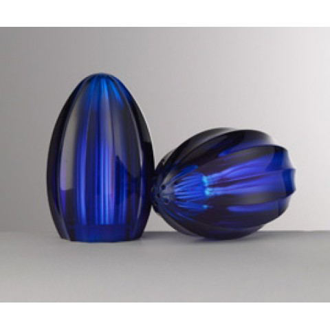 Mlg Blue Acrylic Salt and Pepper Shakers 