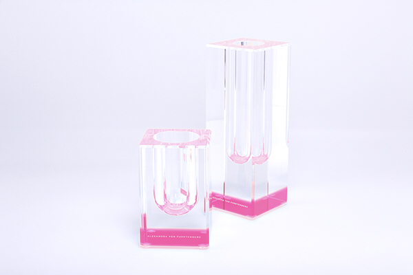 Alexandra Von Furstenberg Pink Small Vase 