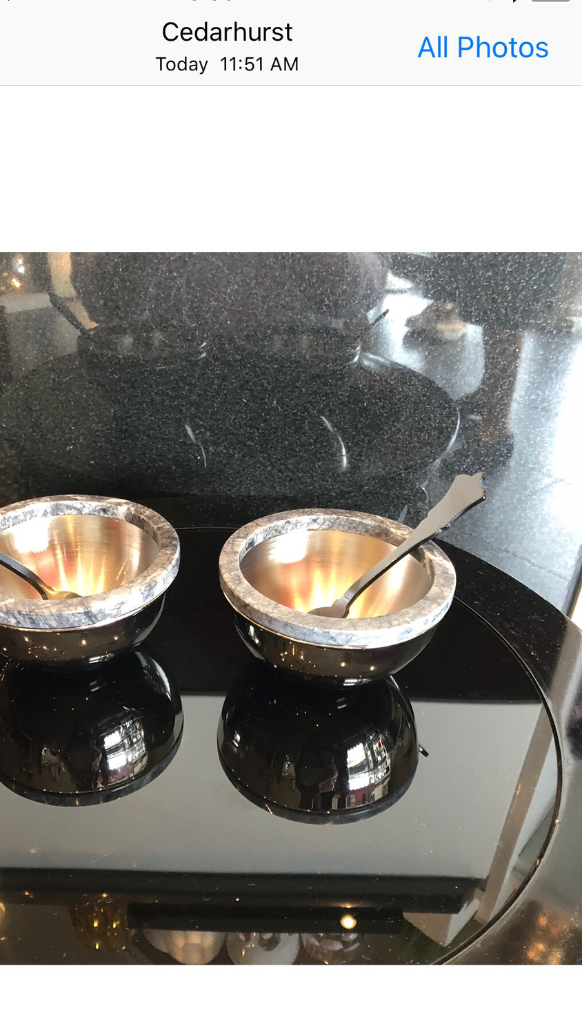 Anna New York Set 3 Dual Bowls with Spoons $260