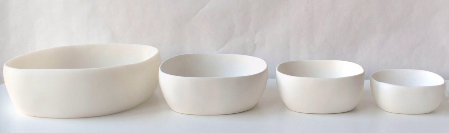 Tina Frey White Salad Bowl PURCHASED