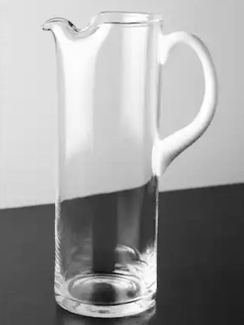 Pitcher With White Handle