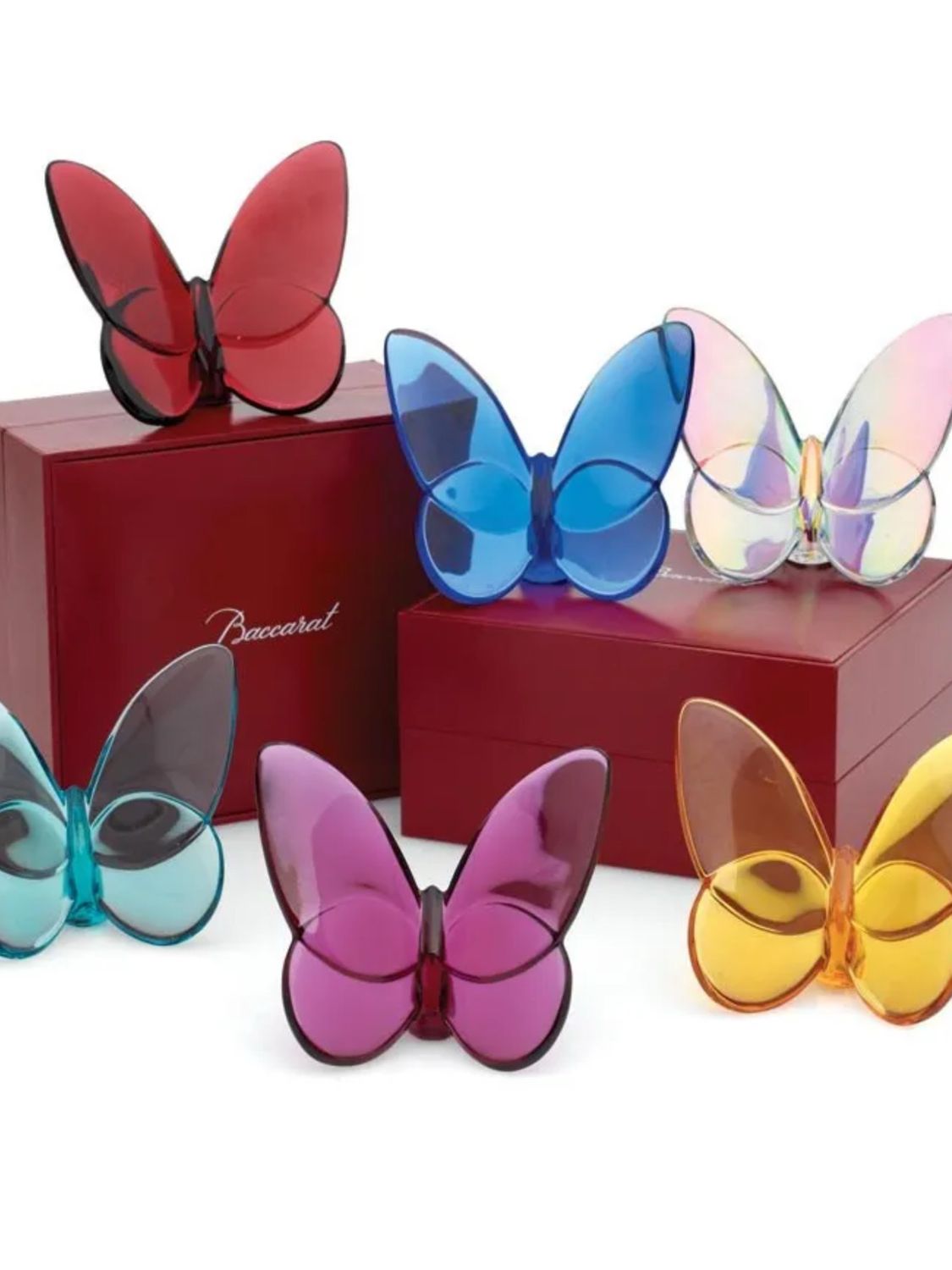 Baccarat Lucky Butterfly IRIDESCENT