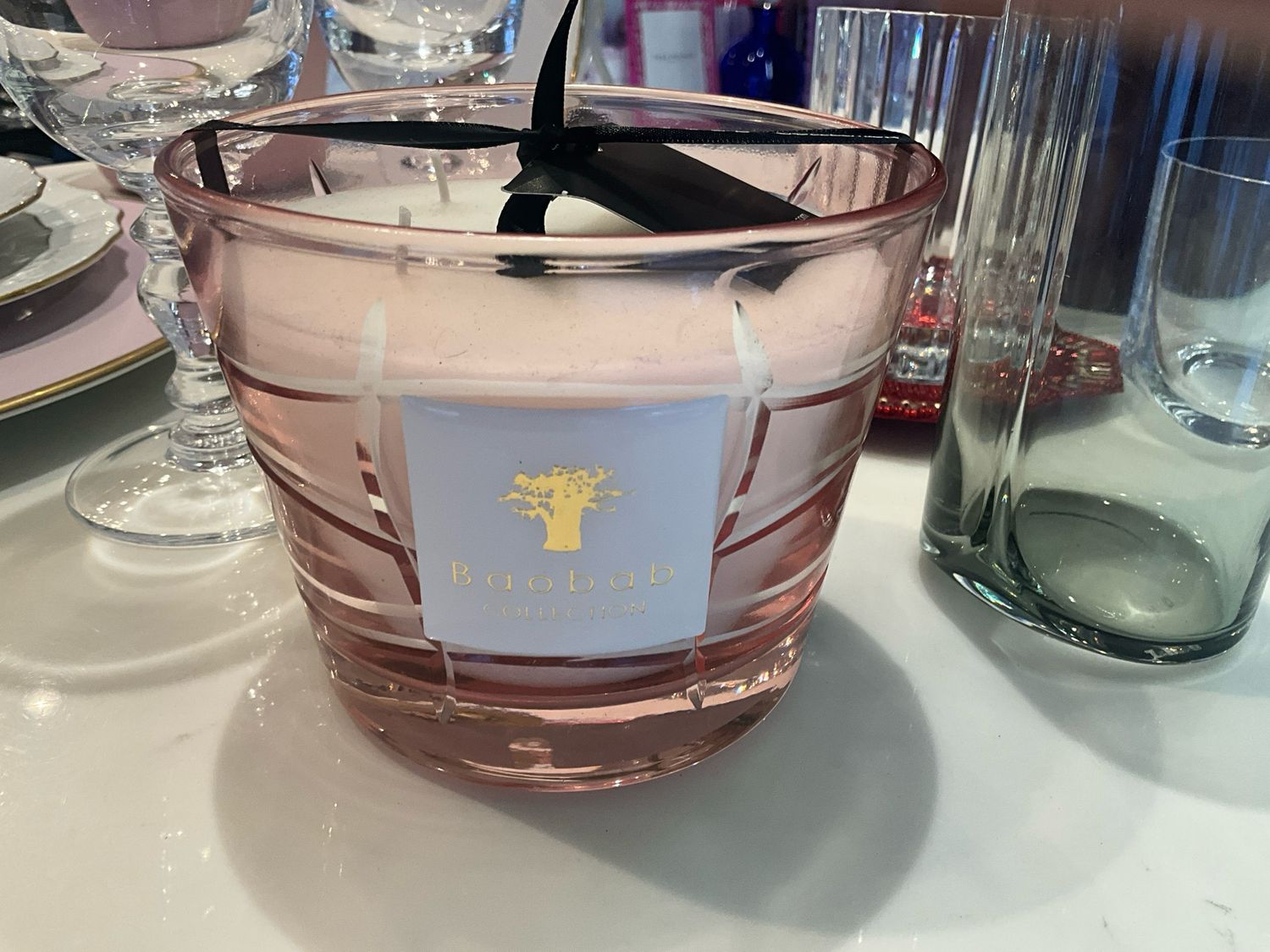 Baobab Pink Candle