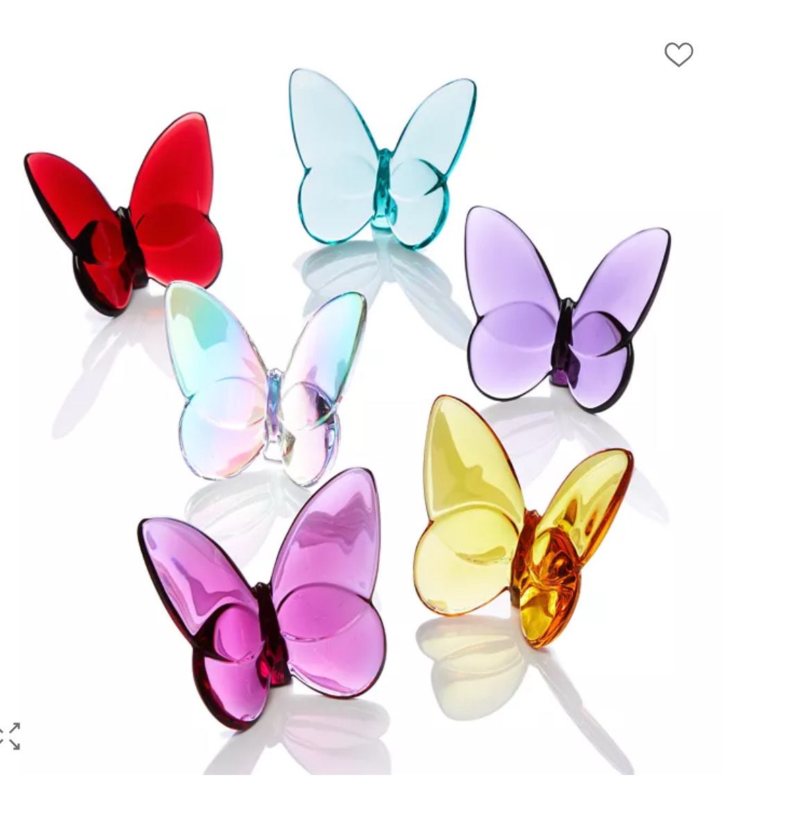 Baccarat Peony Butterfly