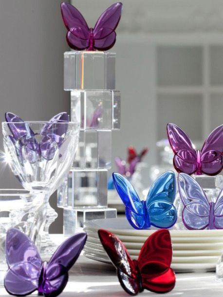 Baccarat Peony Butterfly