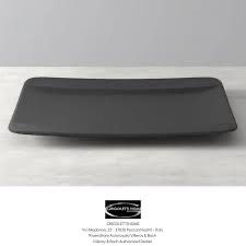 Villeroy 8 Black Shot Glasses On Tray PURCHASED