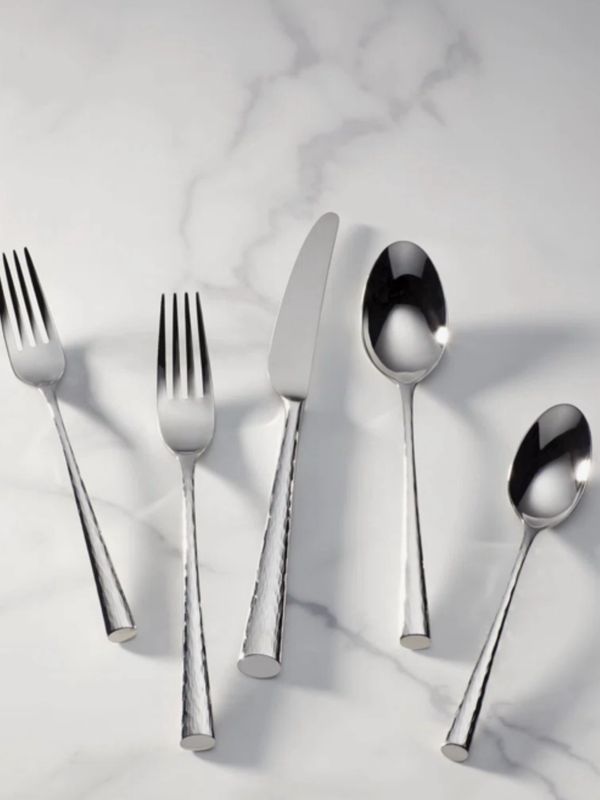 Lenox Imperial Caviar Hammered Flatware Needs 12