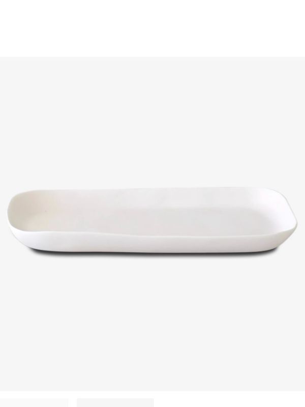 Tina Frey White Sculpt Platter Needs 2