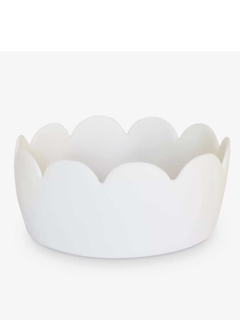 Tina Frey White Large Fleur Bowl Needs 2