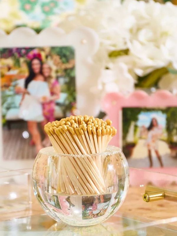 Match Striker With Gold Tips