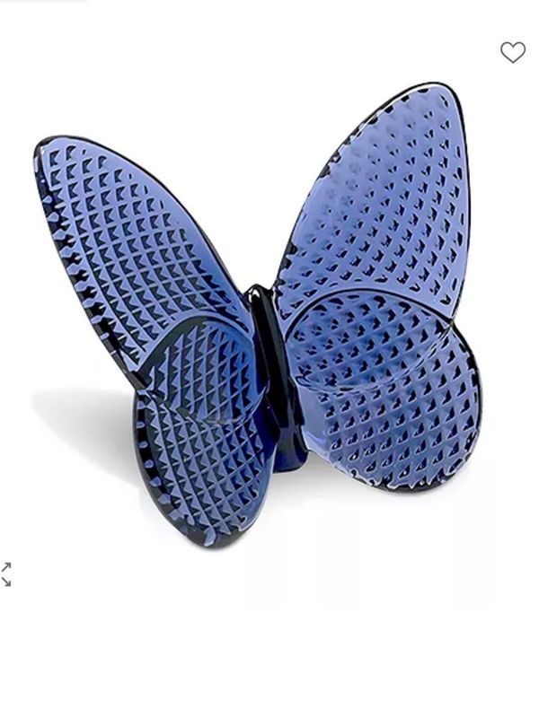 Baccarat Crystal Midnight Butterfly