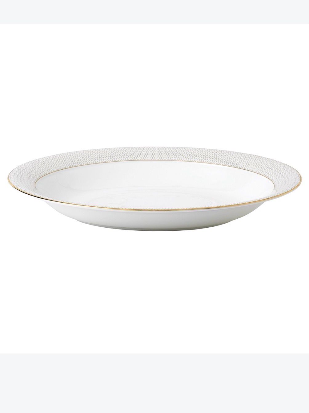 Wedgwood Gio Gold Oval Serving Bowl