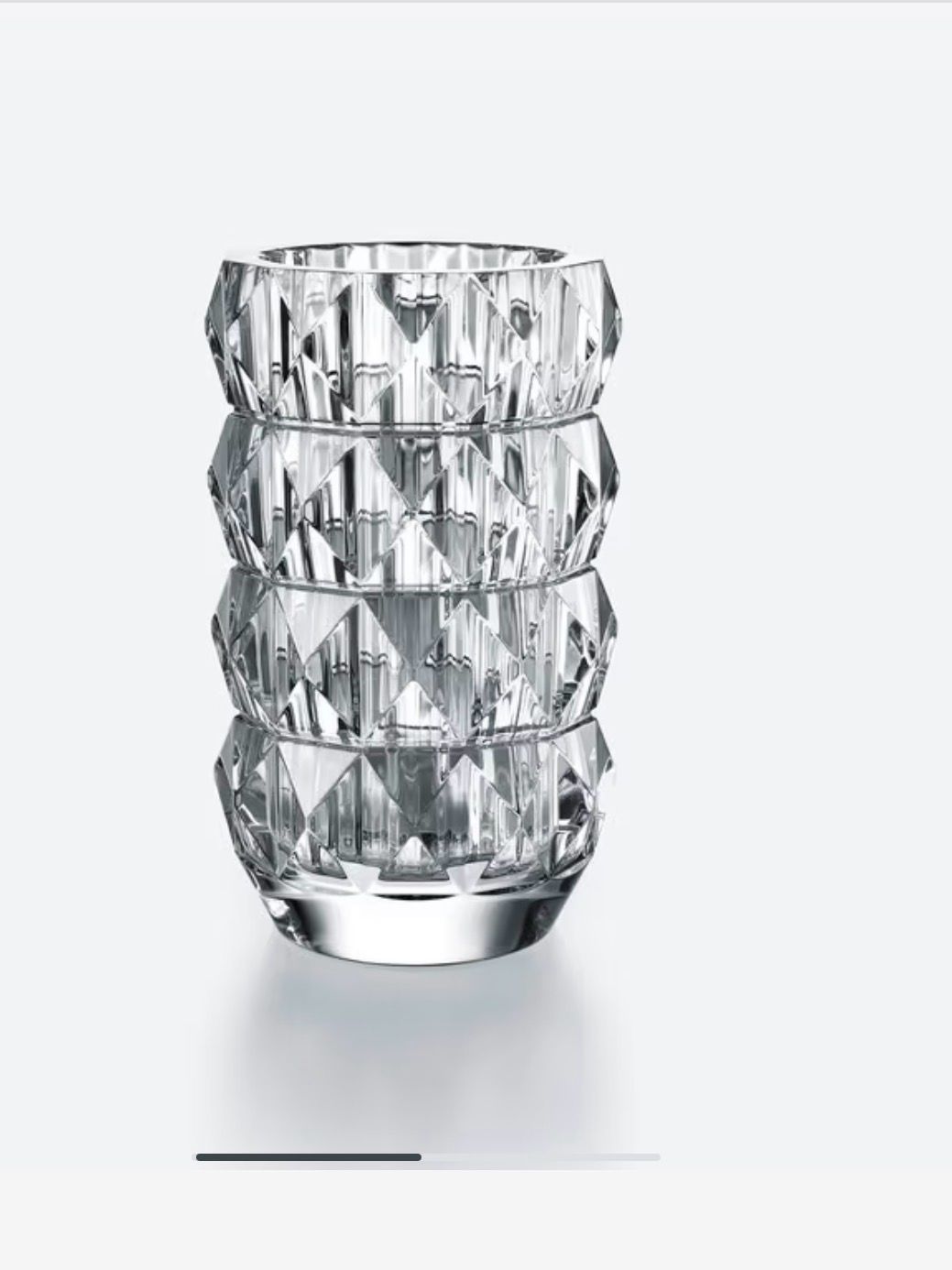 Baccarat Round Louxor Vase Needs 2