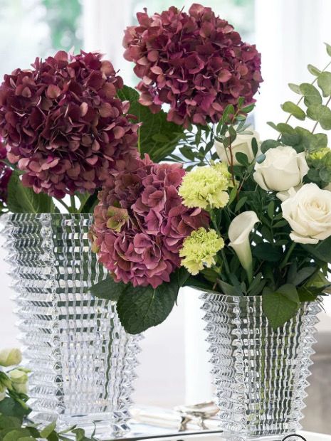 Baccarat Crystal Eye Vase- Clear