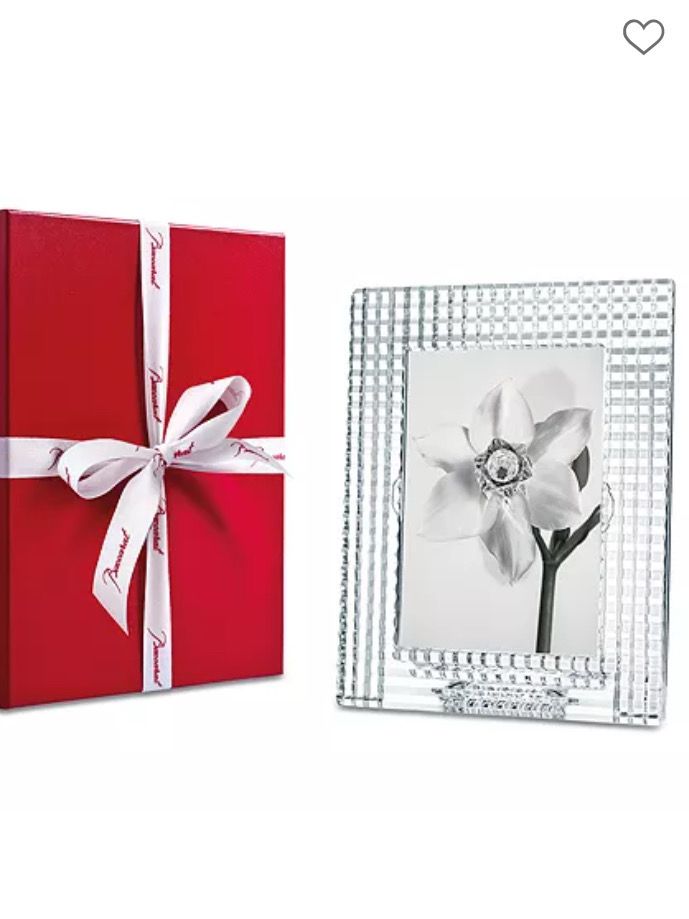 Baccarat Clear Eye Frame, 4" x 6"