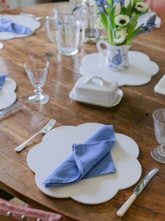 Addison Ross Set Of 4mWhite Placemats Needs 3 Sets